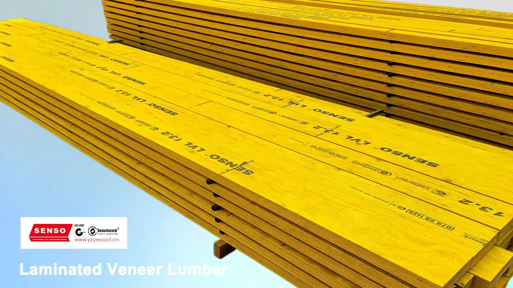 SENSO Laminated Veneer Lumber LVL beams for safer structural wood orders