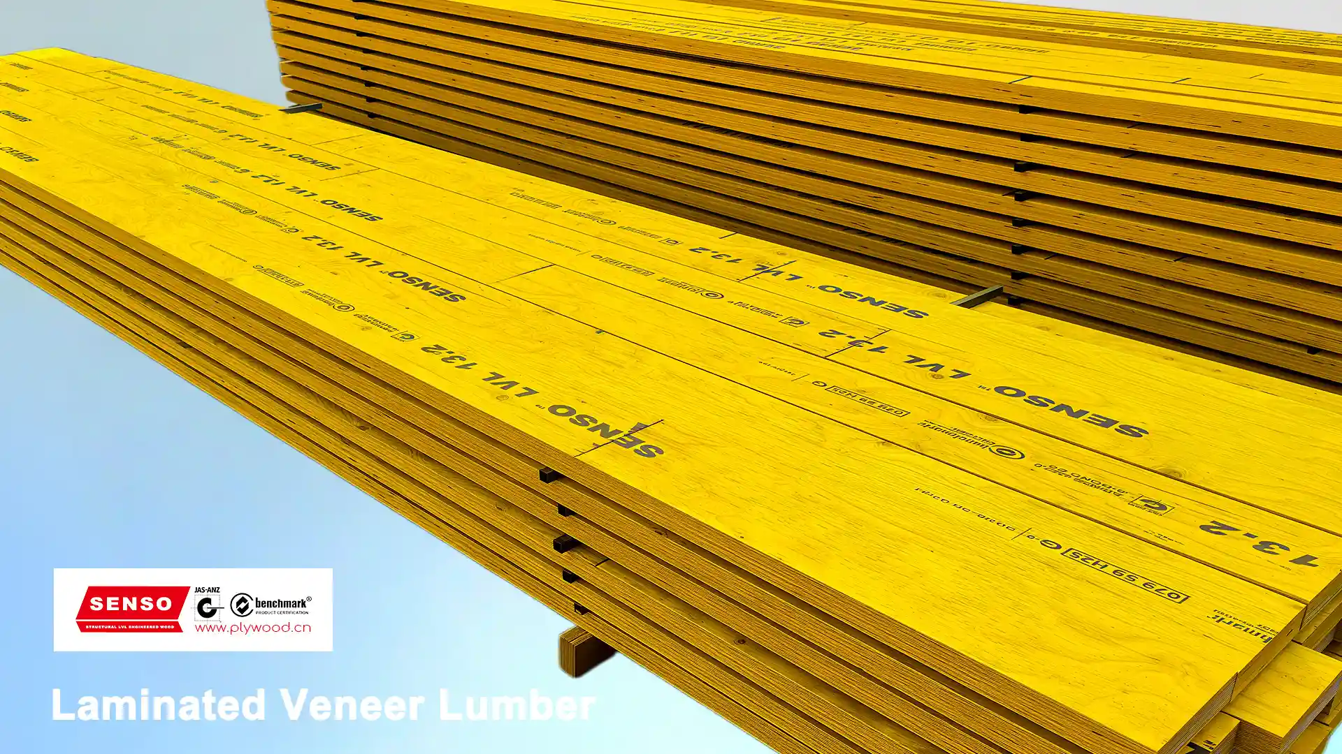 SENSO Laminated Veneer Lumber LVL beams for safer structural orders