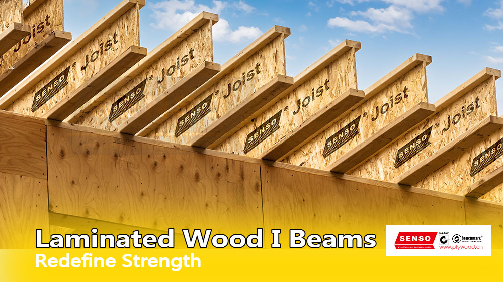 laminated wood I beams