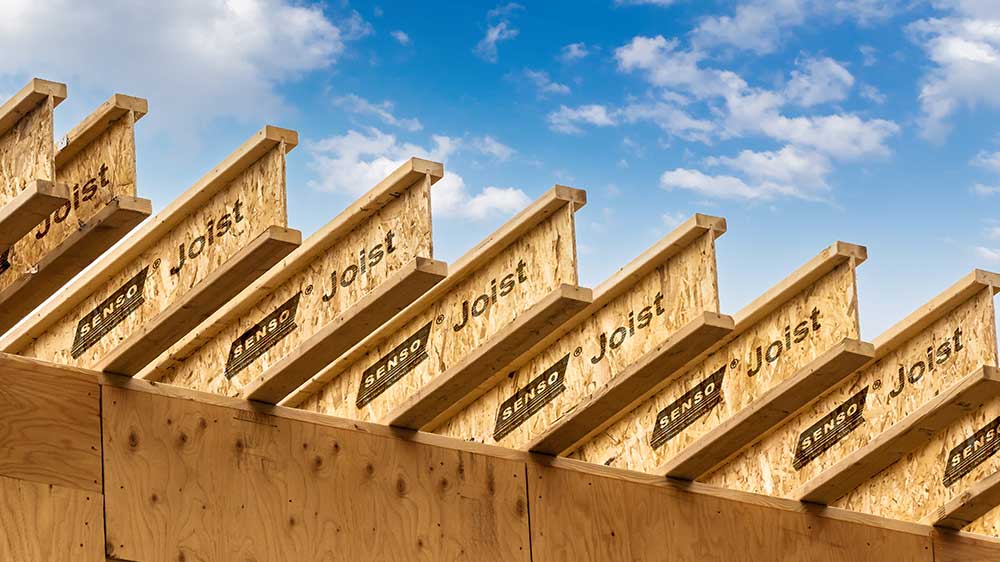 Timber I beams