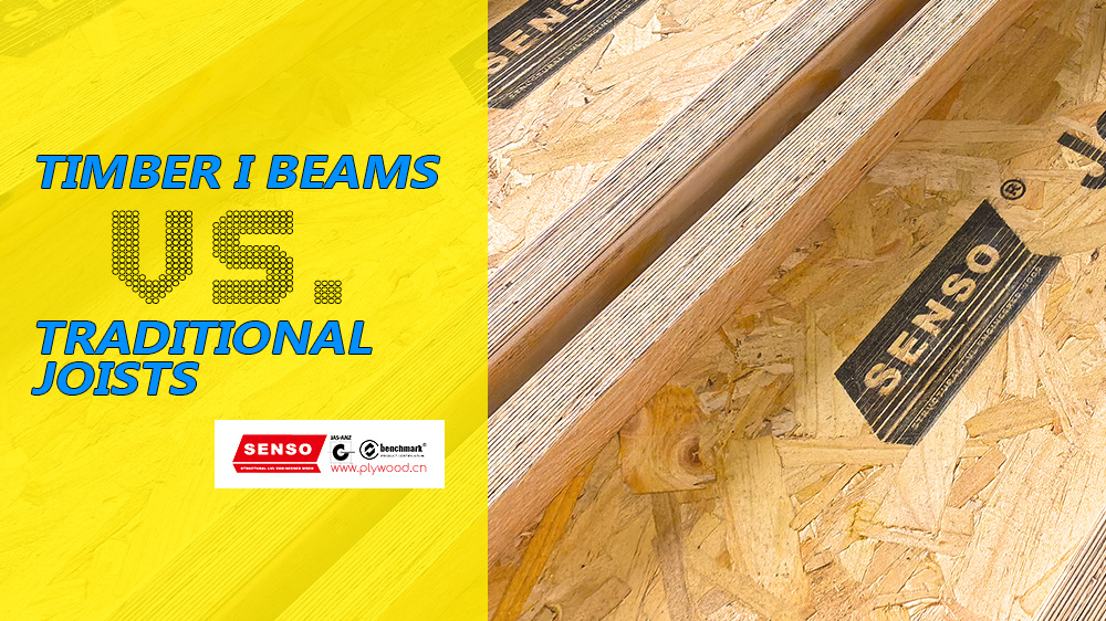 Timber I beams