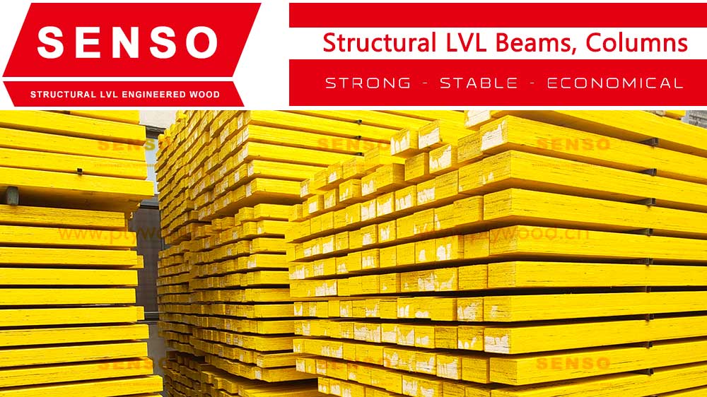 Wooden Roof Frame Solutions with SENSO LVL Beams