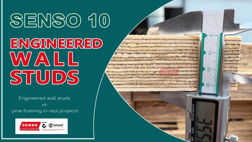 Engineered Wall Studs for precise and stable construction Engineered wall studs providing straight, stable framing for modern builds