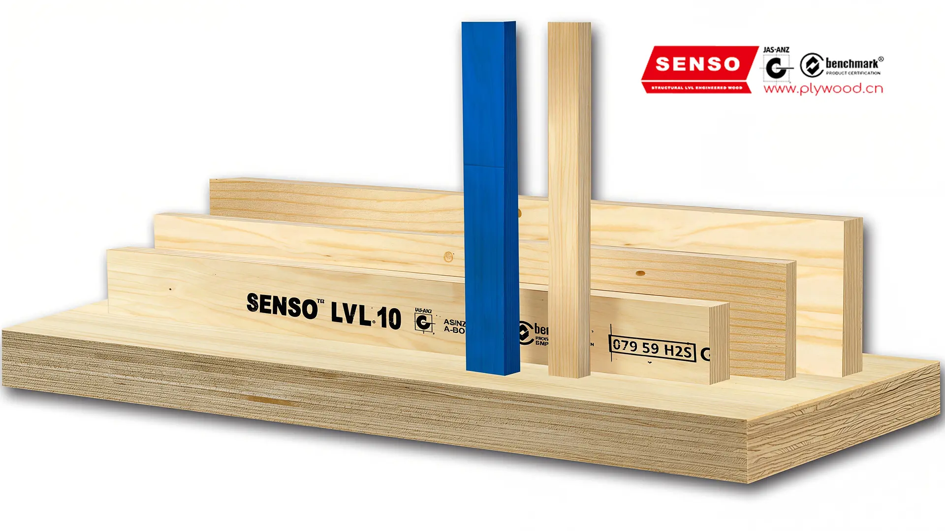 SENSO LVL lintel for straight wall openings and structural support